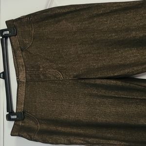 Women's size medium gold pants